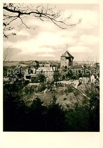 AK / Ansichtskarte Schloss_Burg_Wupper Gesamtansicht Foto Hans Neubarth Schloss_Burg_Wupper