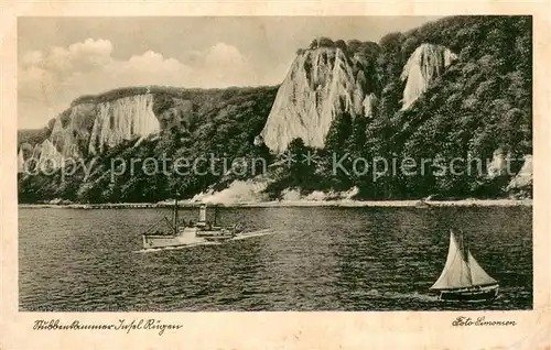 AK / Ansichtskarte Stubbenkammer_Ruegen Steilkueste Stubbenkammer Ruegen