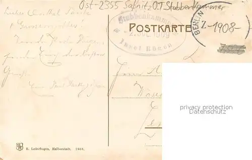 AK / Ansichtskarte Stubbenkammer_Ruegen Koenigsstuhl mit Schlucht Stubbenkammer Ruegen