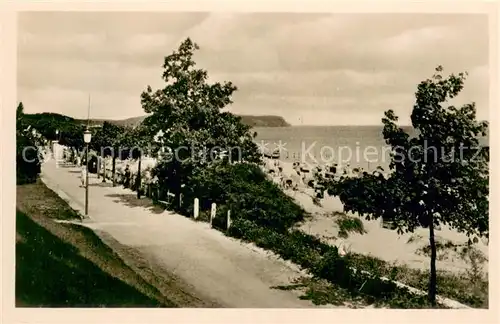 AK / Ansichtskarte Goehren_Ruegen Uferpromenade Goehren Ruegen