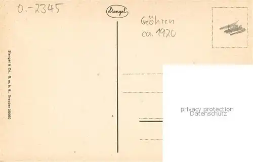 AK / Ansichtskarte Goehren_Ruegen Das Hoevt Goehren Ruegen