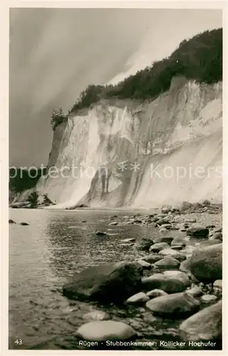 AK / Ansichtskarte Stubbenkammer_Ruegen Kolliker Hochufer Stubbenkammer Ruegen