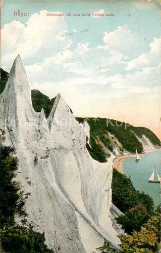 AK / Ansichtskarte Sassnitz_Ostseebad_Ruegen Wissower Klinken Sassnitz_Ostseebad_Ruegen