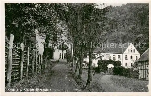 AK / Ansichtskarte Ehrenstein_Wied Kapelle und Kloster Ehrenstein Ehrenstein_Wied