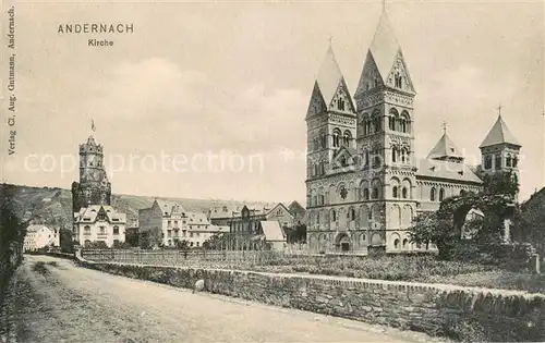 AK / Ansichtskarte Andernach Kirche Andernach