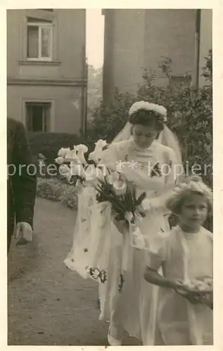 AK / Ansichtskarte Sinzig Hochzeitsfoto der Braut Sinzig