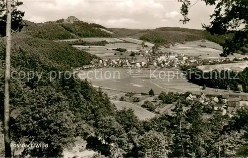 AK / Ansichtskarte Rossbach_Wied Panorama mit Gasthaus zur Post Rossbach Wied