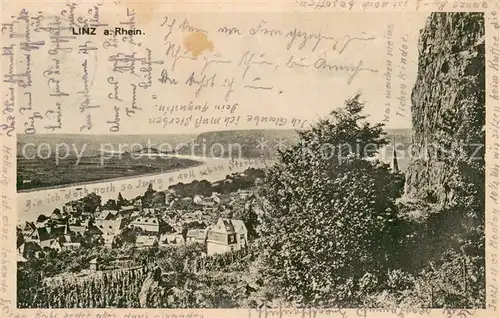 AK / Ansichtskarte Linz_Rhein Panorama Linz_Rhein