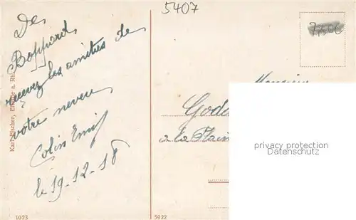 AK / Ansichtskarte Boppard_Rhein Blick vom Tunnel der Hunsrueckbahn Boppard Rhein