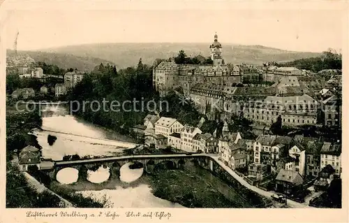 AK / Ansichtskarte Weilburg Panorama mit Schloss Weilburg