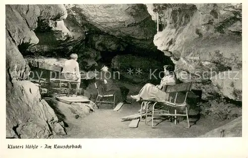 AK / Ansichtskarte Ennepetal Klutert Hoehle Ennepetal