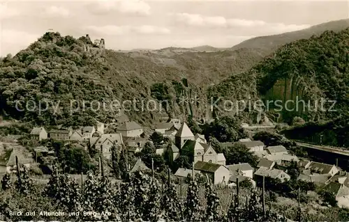 AK / Ansichtskarte Altenahr Panorama mit Burg Ahr Altenahr