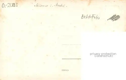 AK / Ansichtskarte Mirow Partie am Wasser Mirow