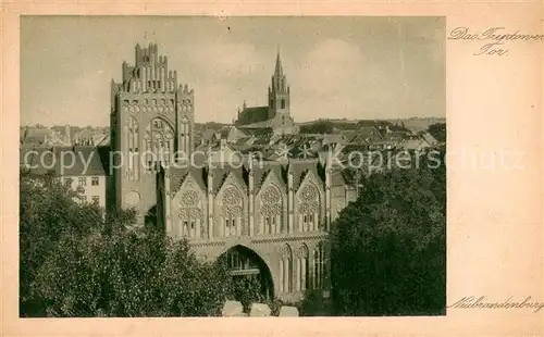 AK / Ansichtskarte Neubrandenburg Treptower Tor Neubrandenburg