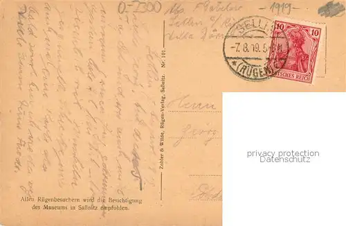 AK / Ansichtskarte Stralsund Eisenbahnfaehre nach Ruegen 