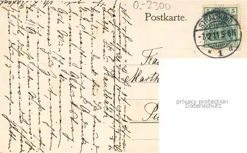 AK / Ansichtskarte Stralsund Rathaus 