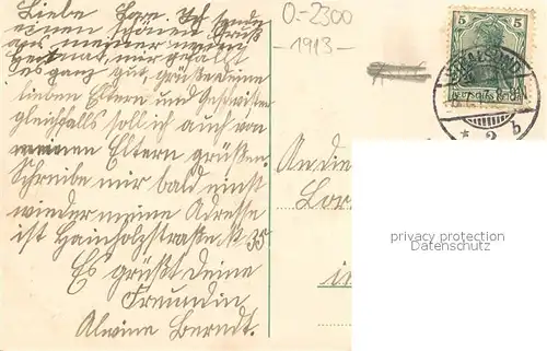 AK / Ansichtskarte Stralsund Blick vom Knieperteich mit Nikolaikirche 