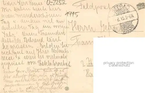 AK / Ansichtskarte Ahlbeck_Ostseebad Panorama Blick nach Heringsdorf Feldpost Ahlbeck_Ostseebad