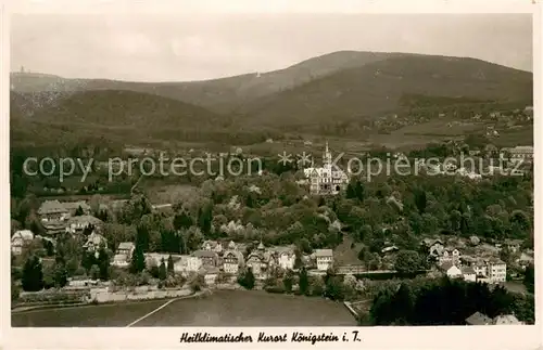 AK / Ansichtskarte Koenigstein_Taunus Heilklimatischer Kurort Koenigstein_Taunus