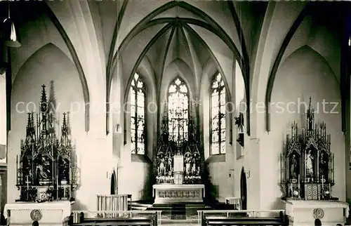 AK / Ansichtskarte Eppstein_Taunus Katholische Kirche Innenansicht Eppstein_Taunus