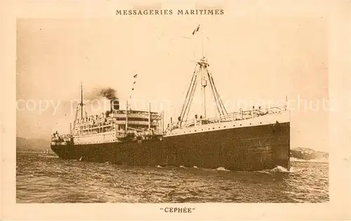 AK / Ansichtskarte Dampfer_Oceanliner Cephee 
