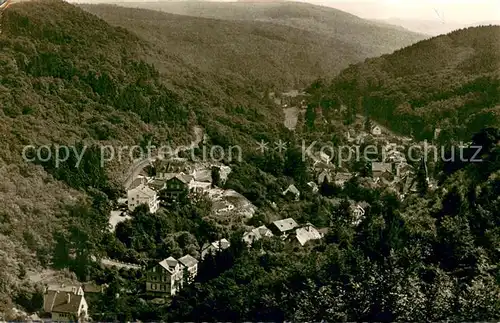 AK / Ansichtskarte Schlangenbad_Taunus Panorama Blick ins Tal Schlangenbad_Taunus