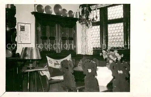 AK / Ansichtskarte Kiedrich Weinstube Gastraum Kiedrich