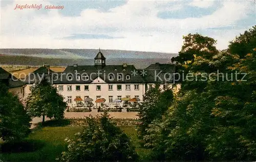 AK / Ansichtskarte Ruedesheim_am_Rhein Hotel Jagdschloss Niederwald 