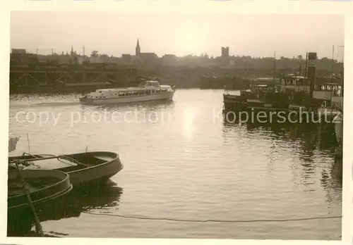 AK / Ansichtskarte Ruhrort_Duisburg Hafen 