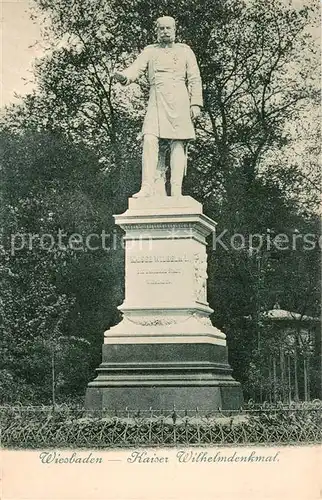 AK / Ansichtskarte Wiesbaden Kaiser Wilhelmdenkmal Wiesbaden