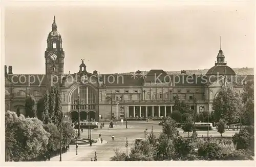 AK / Ansichtskarte Wiesbaden Hauptbahnhof Wiesbaden