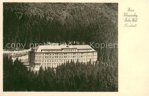 AK / Ansichtskarte Brilon Haus Hoheneimberg Brilon Wald Brilon