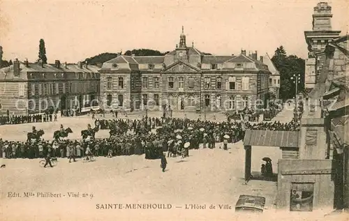 AK / Ansichtskarte Sainte Menehould Hotel de Ville Sainte Menehould