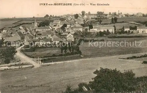 AK / Ansichtskarte Ivry en Montagne Vue generale Ivry en Montagne