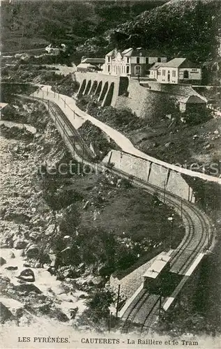 AK / Ansichtskarte Cauterets_65 La Raillere et le Tram 