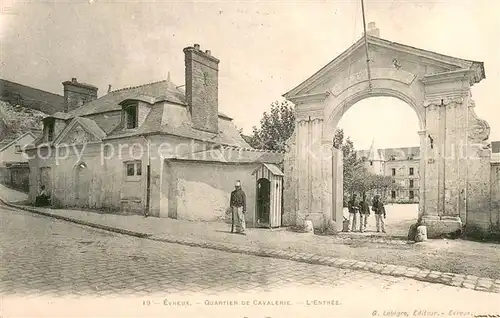 AK / Ansichtskarte Evreux_27 Quartier de Cavalerie L Entree 