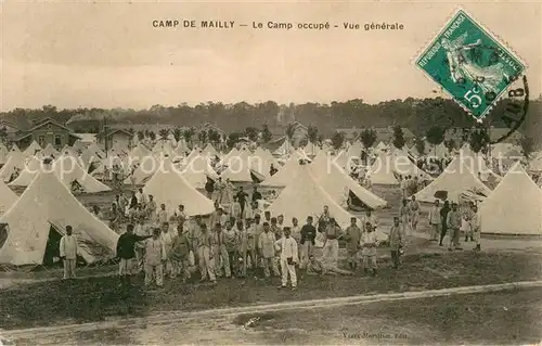 AK / Ansichtskarte Camp_de_Mailly Le Camp occupe Vue generale Camp_de_Mailly