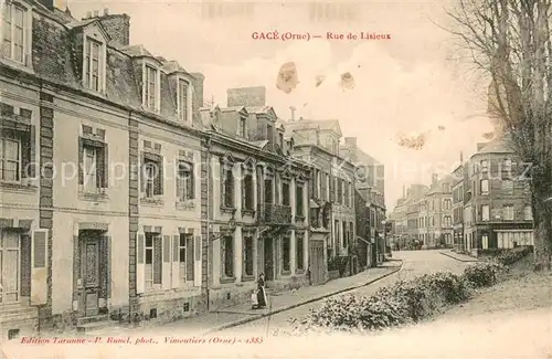 AK / Ansichtskarte Gace Rue de Lisieux Gace