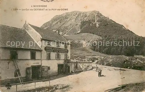AK / Ansichtskarte Auvergne_Region Le Col de Ceyssat et le Puy de Dome Auvergne Region