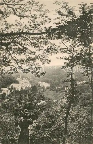 AK / Ansichtskarte Schlangenbad_Taunus Ansicht vom Weg zur alten Eiche Schlangenbad_Taunus