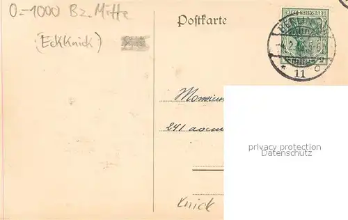 AK / Ansichtskarte Berlin Muehlendamm Sparkasse Strassenbahn Berlin