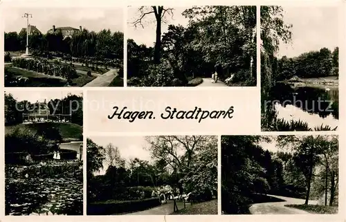 AK / Ansichtskarte Hagen_Selbecketal Stadtpark Hagen Selbecketal