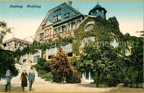 AK / Ansichtskarte Duisburg_Ruhr Gasthaus Wolfsburg Duisburg Ruhr