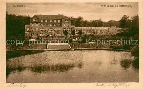 AK / Ansichtskarte Duisburg_Ruhr Stadtbad Raffelberg Duisburg Ruhr