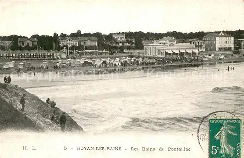 AK / Ansichtskarte Royan_17 Les Bains de Pontaillac 