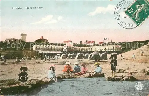 AK / Ansichtskarte Royan_17 Plage du chay 