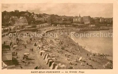 AK / Ansichtskarte Saint Quay Portrieux La Grande Plage Saint Quay Portrieux