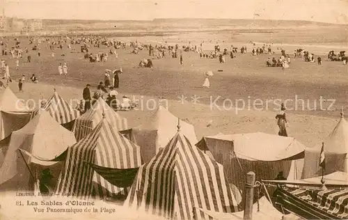 AK / Ansichtskarte Les_Sables d_Olonne Vue panoramique de la Plage Les_Sables d_Olonne