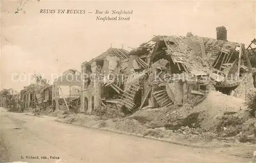 AK / Ansichtskarte Reims_51 Rue de Neufchatel  