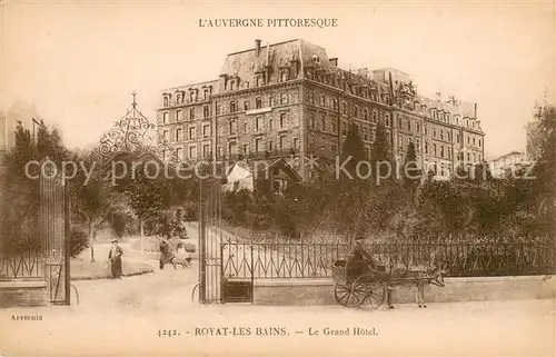 AK / Ansichtskarte Royat_63 les Bains Le Grand Hotel 